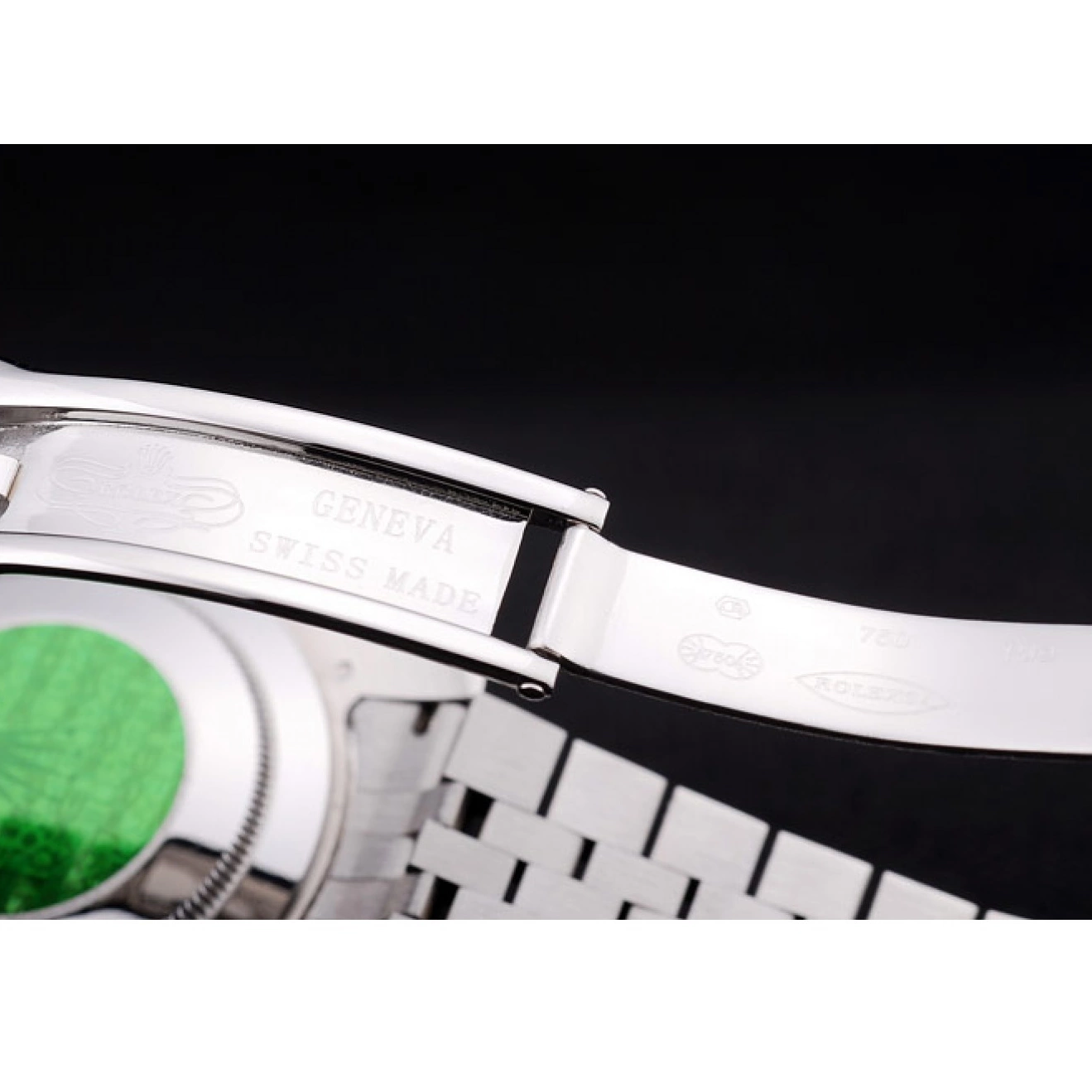Good copy rolex watches Datejust 7478 Bezel White Rolex Ribbed Radial Dial 0707